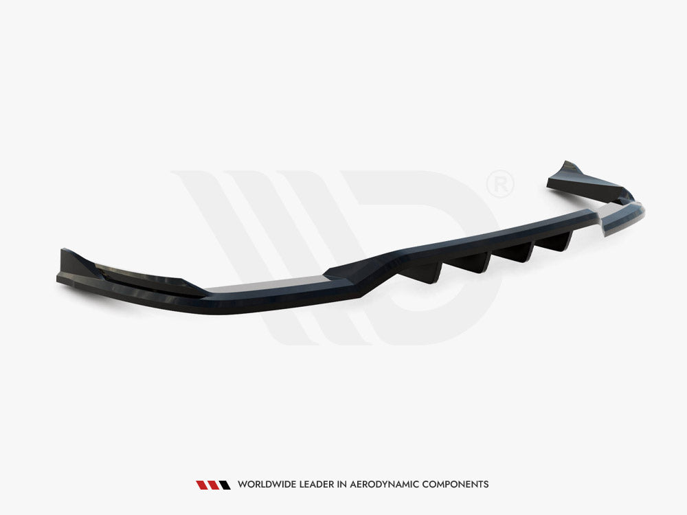 Maxton Design Central Rear Splitter (Vertical Bars) Bentley Bentayga Mk1 - BE-BE-1-RD1G+RD2G - Image 5