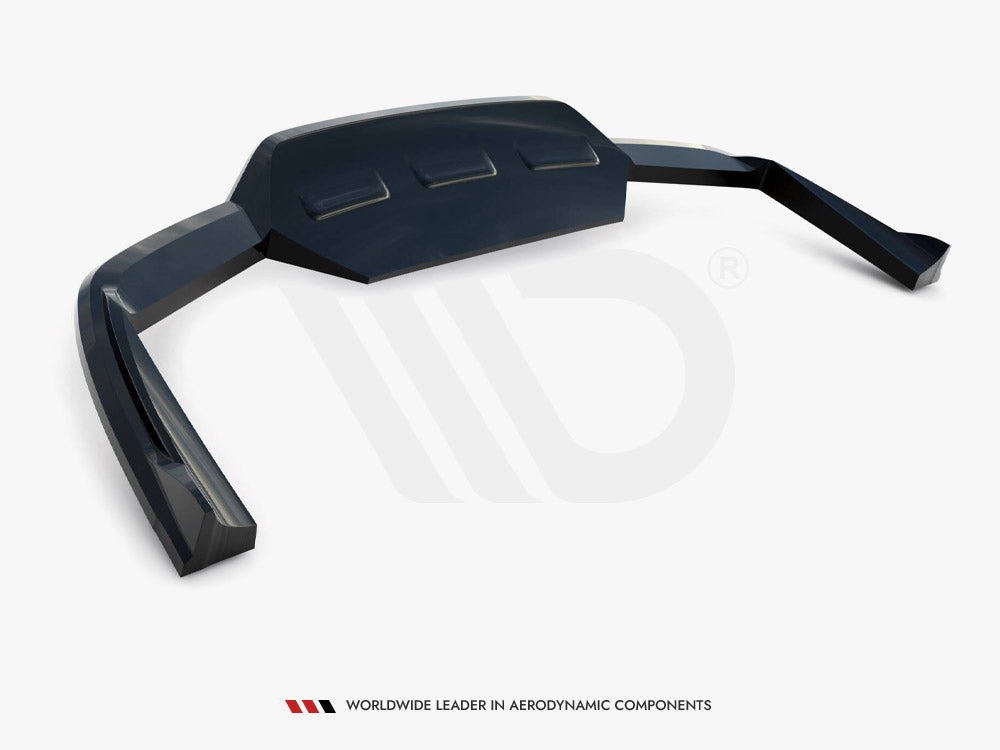 Maxton Design Central Rear Splitter (Vertical Bars) Bentley Bentayga Mk1 - BE-BE-1-RD1G+RD2G - Image 6