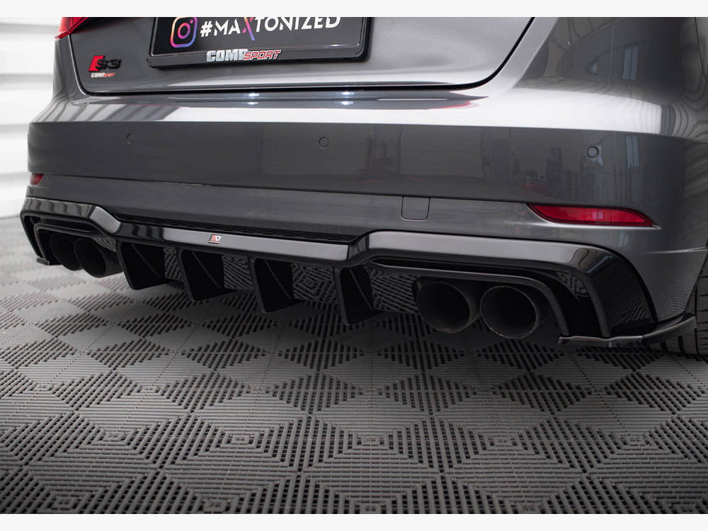 Maxton Design Rear Valance Audi S3 Sportback 8V Facelift - AU-S3-3F-SB-RS1GOO_OO - Image 3