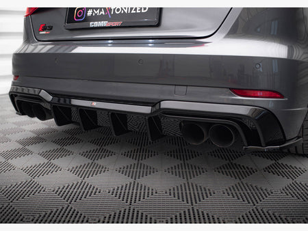Maxton Design Rear Valance Audi S3 Sportback 8V Facelift - AU-S3-3F-SB-RS1GOO_OO - Image 3