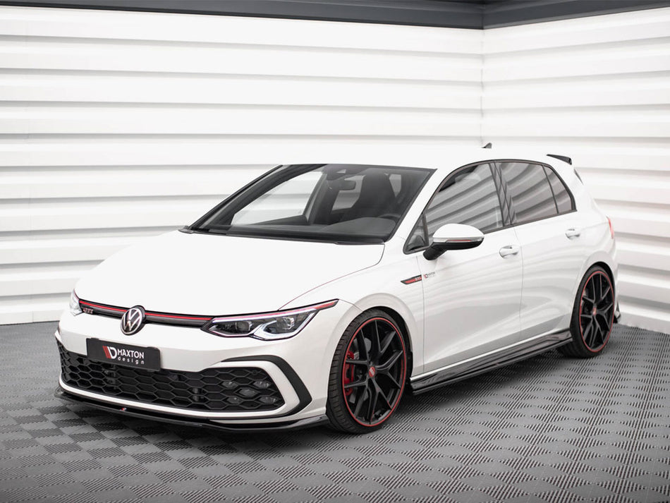 Maxton Design Side Skirts Diffusers V.4 Volkswagen Golf GTI / GTE / GTI Clubsport / GTD/ R-Line Mk8 - VW-GO-8-GTI-SD4G - Image 2