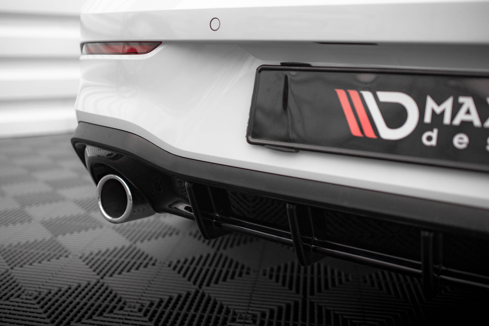 Maxton Design Rear Valance V.3 Volkswagen Golf GTI Mk8 - VW-GO-8-GTI-RS3G - Image 4