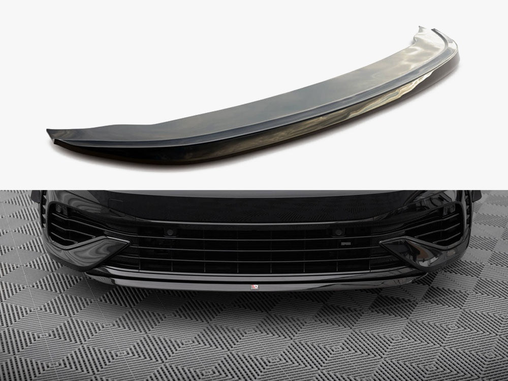 Maxton Design Front Splitter V.7 Volkswagen Golf R Mk8 - VW-GO-8-R-FD7G - Image 1