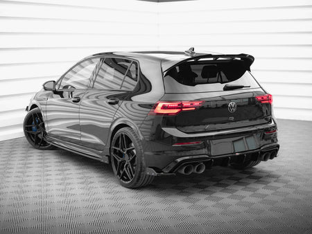 Maxton Design Rear Side Splitters V.6 + Flaps Volkswagen Golf R Mk8 - VW-GO-8-R-RSD6G+RSF1B - Image 2