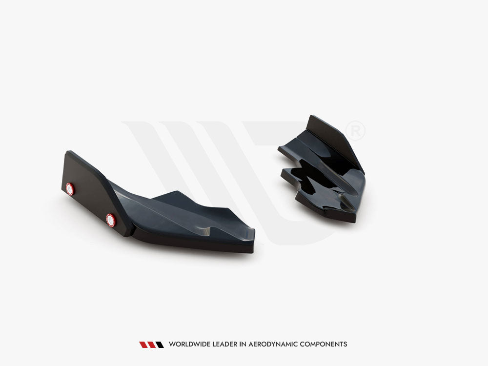 Maxton Design Rear Side Splitters V.6 + Flaps Volkswagen Golf R Mk8 - VW-GO-8-R-RSD6G+RSF1B - Image 5