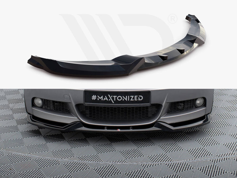 MAXTON DESIGN Front Splitter V.1 BMW 1 M-Pack E82