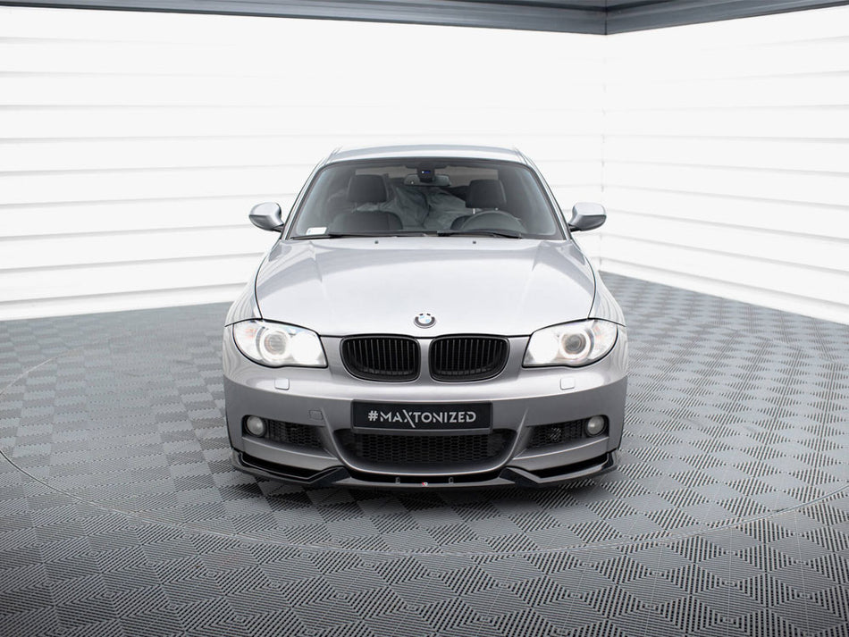 Maxton Design Front Splitter V.1 BMW 1 M-Pack E82 - BM-1-82-MPACK-C-FD1G - Image 2