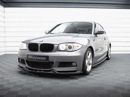 Maxton Design Front Splitter V.1 BMW 1 M-Pack E82 - BM-1-82-MPACK-C-FD1G - Image 3