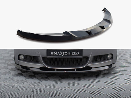 Maxton Design Front Splitter V.2 BMW 1 M-Pack E82 - BM-1-82-MPACK-C-FD2G - Image 1