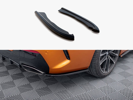 Maxton Design Rear Side Splitters V.1 BMW 4 M440i G22 / G23 / G22 Facelift / G23 Facelift - BM-4-G22-MPACK-RSD3G - Image 1