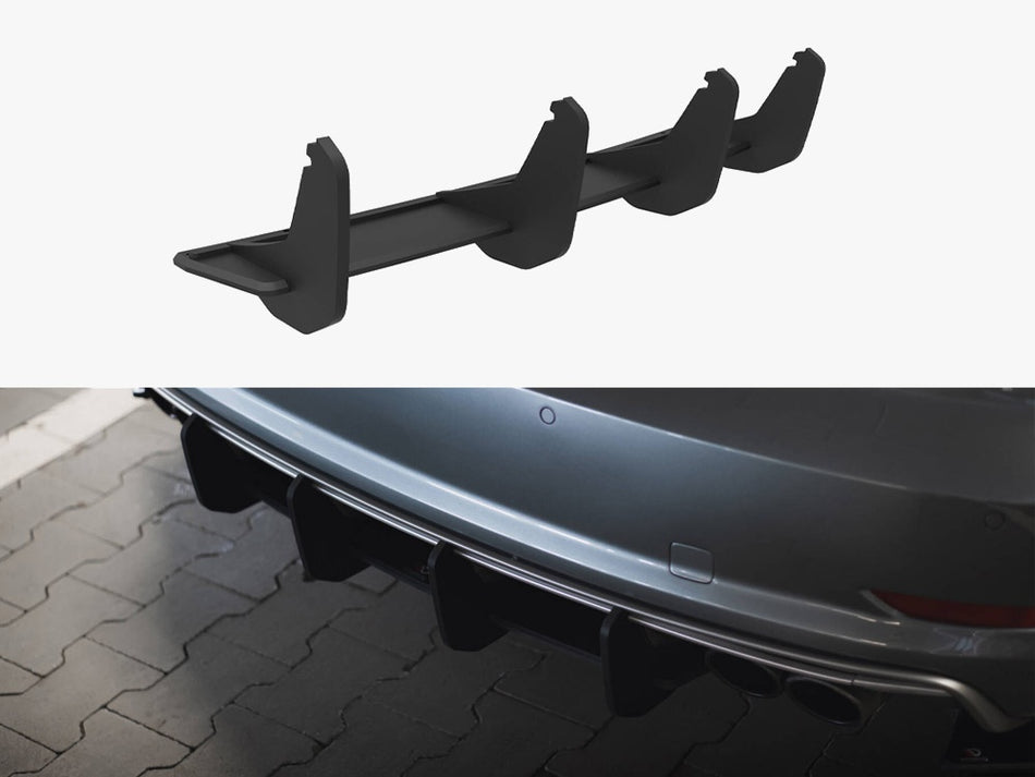 Maxton Design Street PRO Rear Diffuser Audi S3 Sedan 8V - AUS33SCNC-RS1B - Image 1