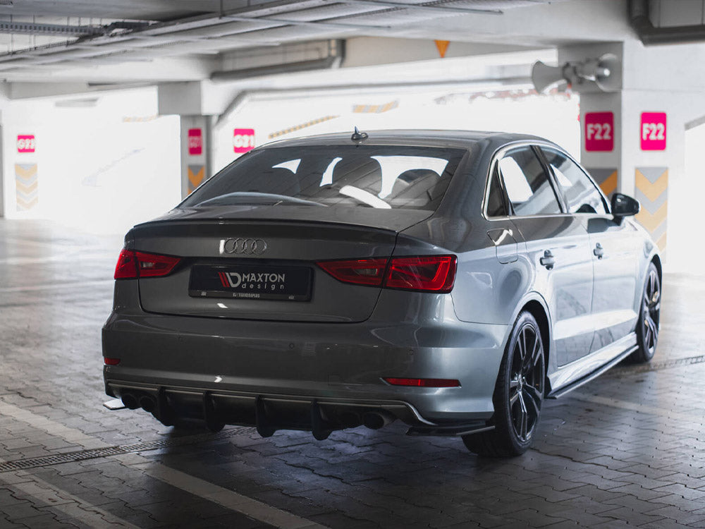Maxton Design Street PRO Rear Diffuser Audi S3 Sedan 8V - AUS33SCNC-RS1B - Image 2