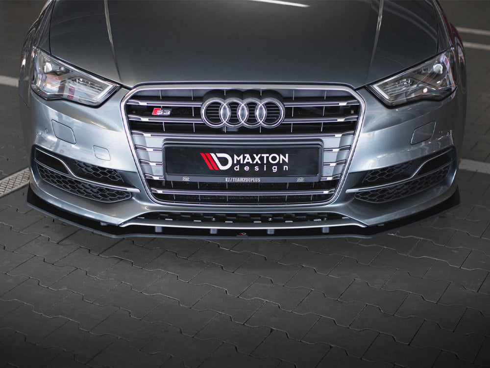 Street PRO Front Splitter Audi S3 / A3 S-Line Sedan 8V