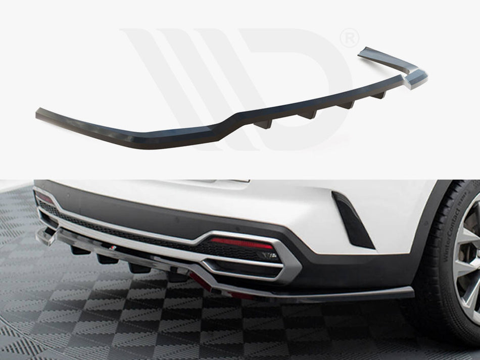 MAXTON DESIGN Central Rear Splitter (Vertical Bars) Kia Sorento Mk4