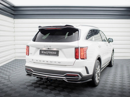 Maxton Design Central Rear Splitter (Vertical Bars) Kia Sorento Mk4 - KI-SO-4-RD1G+RD2G - Image 2