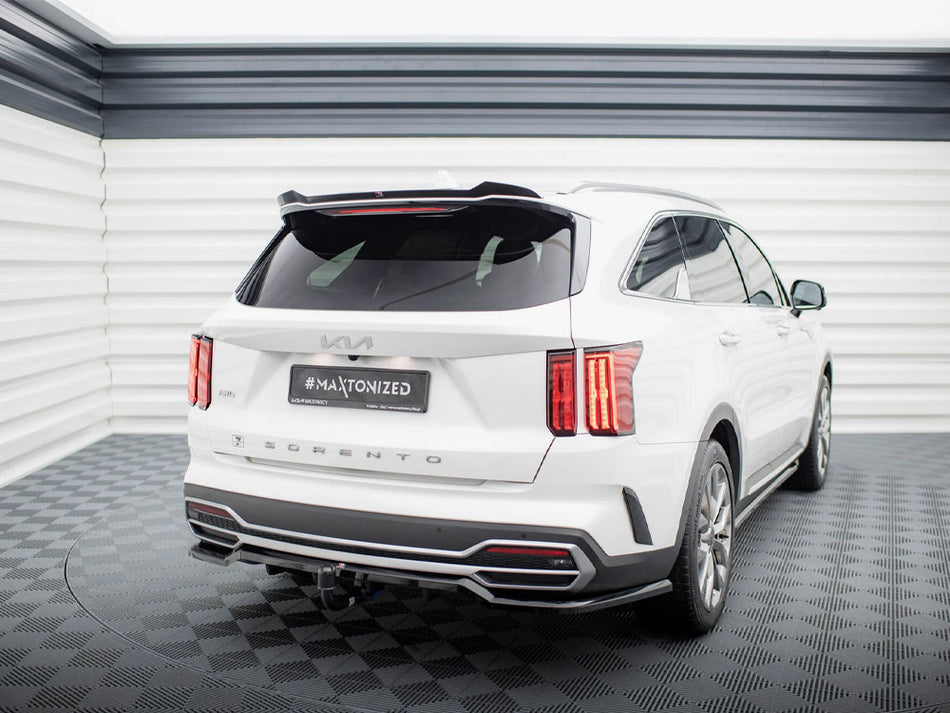 Maxton Design Central Rear Splitter (Vertical Bars) Kia Sorento Mk4 - KI-SO-4-RD1G+RD2G - Image 2