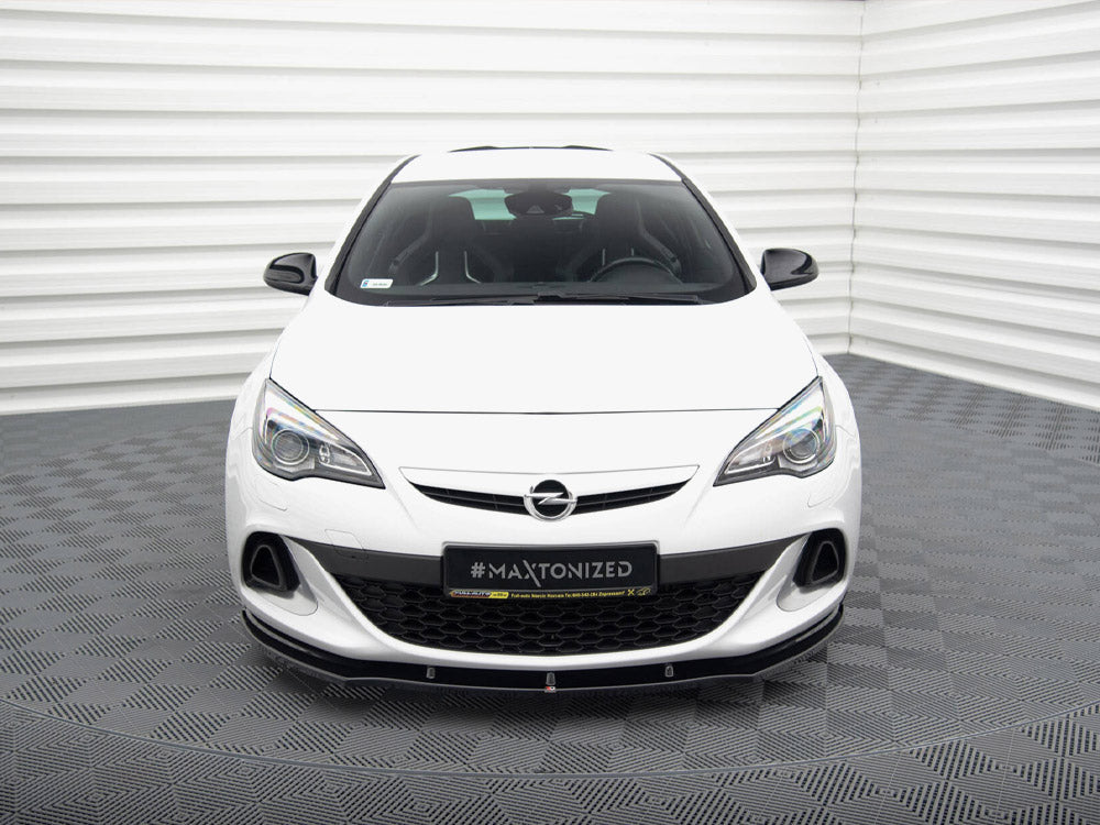Maxton Design Front Splitter V.1 Opel Astra J OPC / VXR - OP-AS-4-OPC-FD1G - Image 3