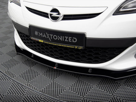 Maxton Design Front Splitter V.1 Opel Astra J OPC / VXR - OP-AS-4-OPC-FD1G - Image 4