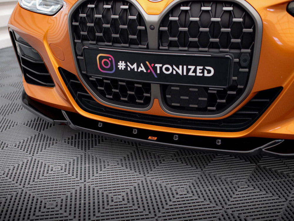 Maxton Design Front Splitter V.4 BMW 4 M-Pack / M440i G22 / G23 / G22 Facelift / G23 Facelift - BM-4-G22-MPACK-FD4G - Image 4