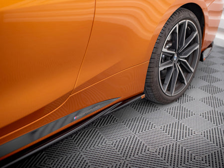 Maxton Design Side Skirts Diffusers V.3 BMW 4 M-Pack / M440i G22 / G23 / G22 Facelift / G23 Facelift - BM-4-G22-MPACK-SD3G - Image 5