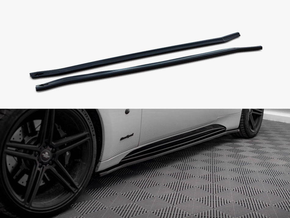 Maxton Design Side Skirts Diffusers Maserati Granturismo S Mk1 - MS-GT-1-S-SD1G - Image 1
