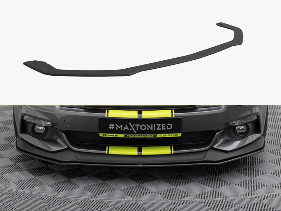 Maxton Design Street PRO Front Splitter Ford Mustang GT Mk6 - FOMU6GTCNC-FD1B - Image 1