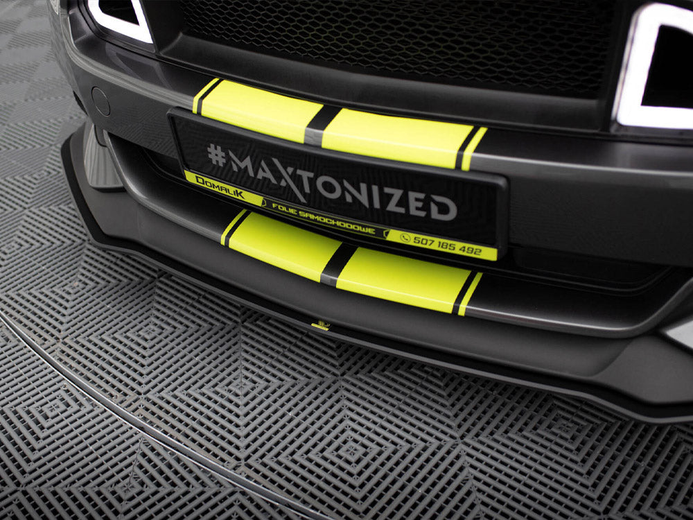 Maxton Design Street PRO Front Splitter Ford Mustang GT Mk6 - FOMU6GTCNC-FD1B - Image 4