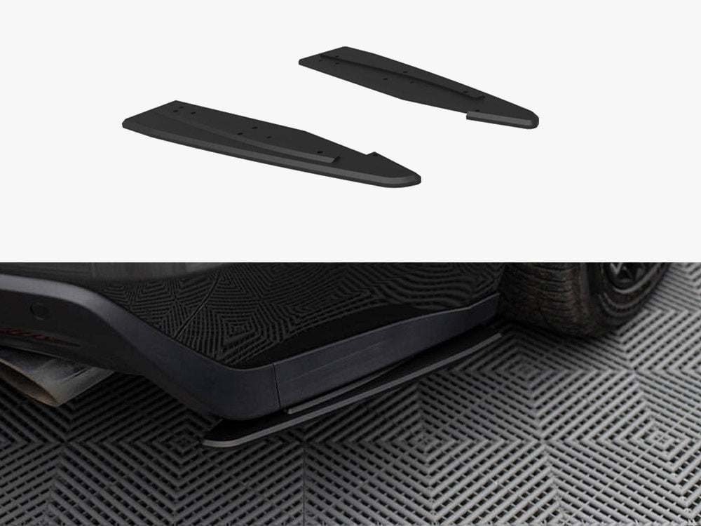 Maxton Design Street Pro Rear Side Splitters Ford Mustang GT Mk6 - FOMU6GTCNC-RSD1B - Image 1