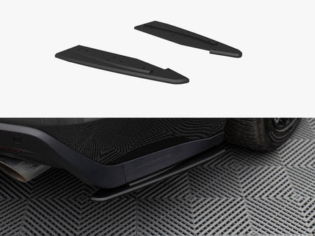 Maxton Design Street Pro Rear Side Splitters Ford Mustang GT Mk6 - FOMU6GTCNC-RSD1B - Image 1