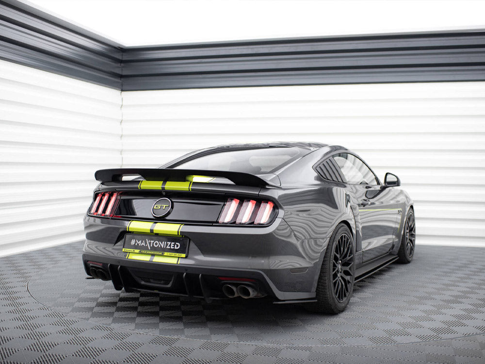 Street Pro Rear Side Splitters Ford Mustang GT Mk6