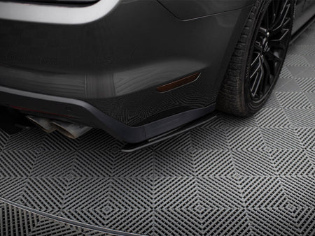 Maxton Design Street Pro Rear Side Splitters Ford Mustang GT Mk6 - FOMU6GTCNC-RSD1B - Image 3