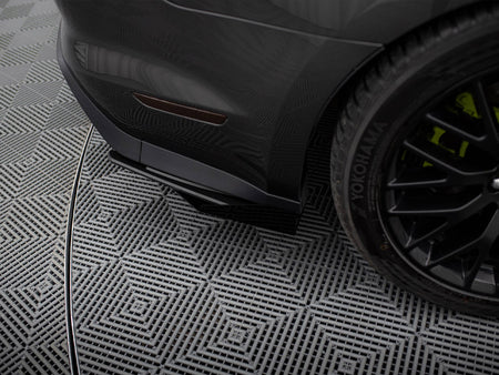 Maxton Design Street Pro Rear Side Splitters + Flaps Ford Mustang GT Mk6 - FOMU6GTCNC-RSD1B+RSF1G - Image 4