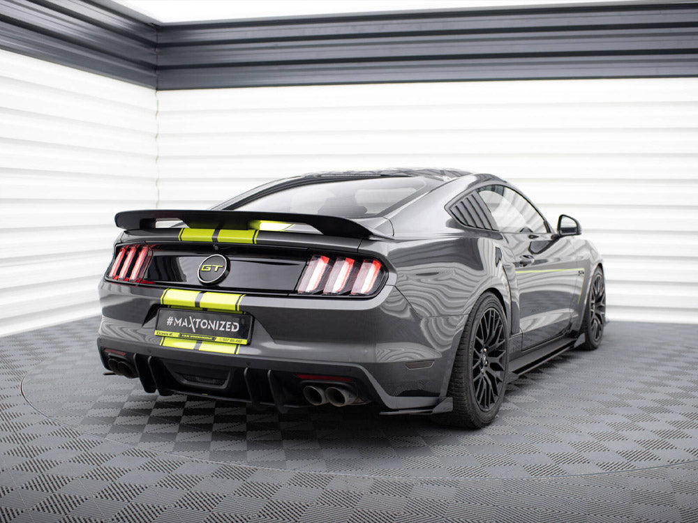 Maxton Design Street PRO Rear Diffuser Ford Mustang GT Mk6 Roush Performance - FOMU6GTCNC-RS1B - Image 2