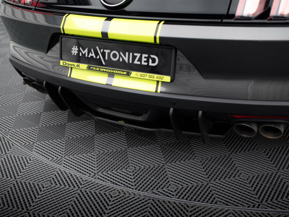 Maxton Design Street PRO Rear Diffuser Ford Mustang GT Mk6 Roush Performance - FOMU6GTCNC-RS1B - Image 3