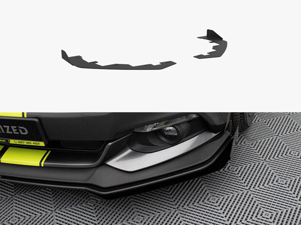 Maxton Design Front Flaps Ford Mustang GT Mk6 - FOMU6GTCNC-FSF1G - Image 1