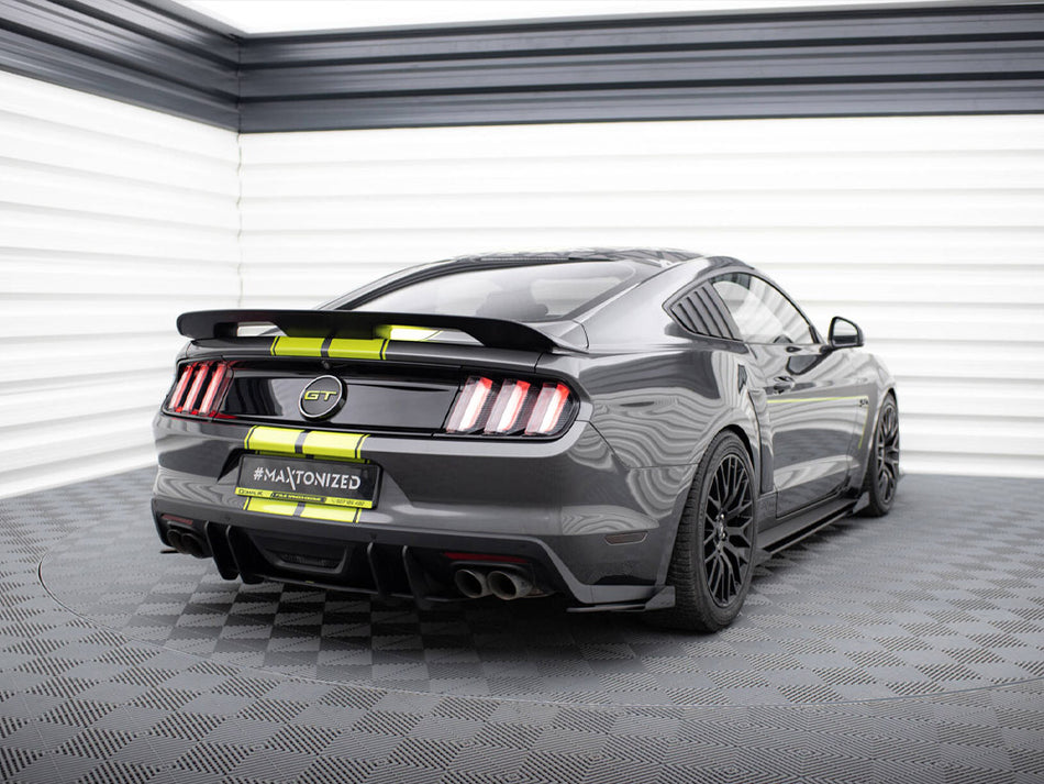 Maxton Design Rear Side Flaps Ford Mustang GT Mk6 - FOMU6GTCNC-RSF1G - Image 2