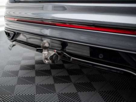 Maxton Design Rear Splitter (Vertical Bars) Volkswagen Tiguan Allspace R-Line Mk2 Facelift - VW-TI-2F-RLINE-LWB-RD1G+RD2G - Image 5