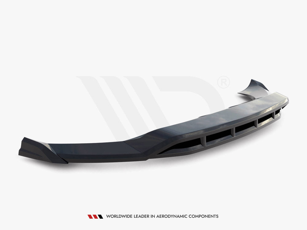 Maxton Design Front Splitter Porsche Cayenne Coupe / SUV Mk3 - PO-CAY-3-C-FD1G+FD1RG - Image 4