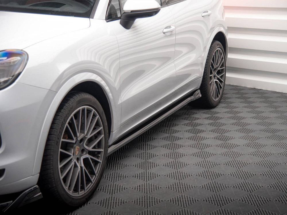 Maxton Design Side Skirts Diffusers Porsche Cayenne Coupe / SUV Mk3 - PO-CAY-3-C-SD1G - Image 2
