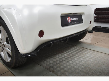 Maxton Design Central Rear Splitter (Vertical Bars) Toyota IQ - TO-IQ-1-RD1G+RD2G - Image 3