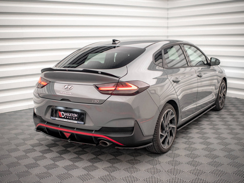 Maxton Design Rear Side Splitters Hyundai I30 Fastback N-Line Mk3 Facelift - HY-I30-3F-NLINE-FB-RSD1G - Image 2