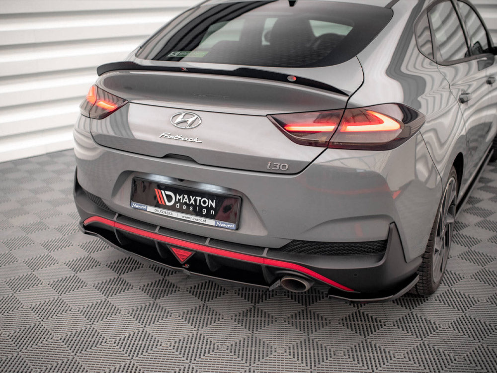 Maxton Design Rear Side Splitters Hyundai I30 Fastback N-Line Mk3 Facelift - HY-I30-3F-NLINE-FB-RSD1G - Image 3