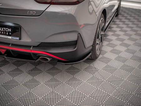 Maxton Design Rear Side Splitters Hyundai I30 Fastback N-Line Mk3 Facelift - HY-I30-3F-NLINE-FB-RSD1G - Image 5