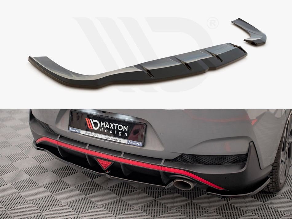 MAXTON DESIGN Rear Side Splitters Hyundai I30 Fastback N-Line Mk3 Facelift
