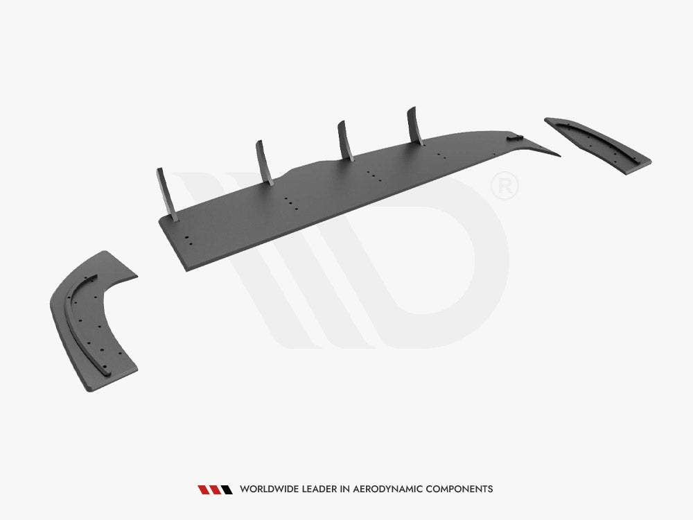 Maxton Design Street PRO Rear Diffuser Hyundai I30 Fastback N-Line Mk3 Facelift - HYI303FNLINEFBCNC-RS1B - Image 9