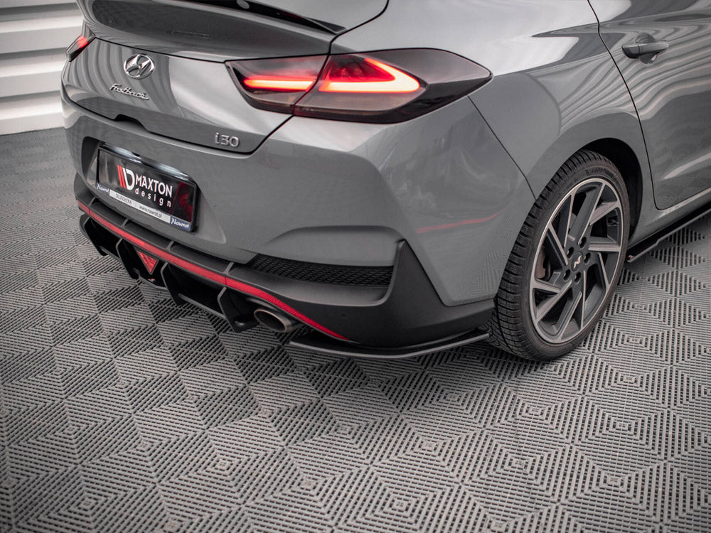 Maxton Design Street PRO Rear Diffuser Hyundai I30 Fastback N-Line Mk3 Facelift - HYI303FNLINEFBCNC-RS1B - Image 4