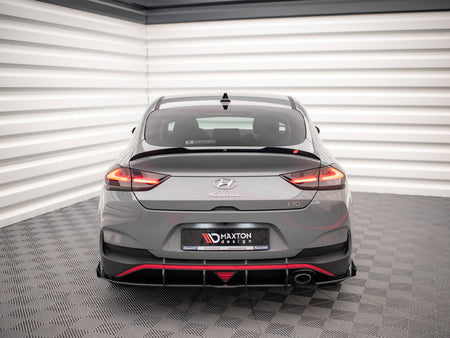 Maxton Design Street PRO Rear Diffuser + Flaps Hyundai I30 Fastback N-Line Mk3 Facelift - HYI303FNLINEFBCNC-RS1B+RSF1G - Image 3