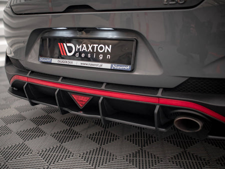 Maxton Design Street PRO Rear Diffuser + Flaps Hyundai I30 Fastback N-Line Mk3 Facelift - HYI303FNLINEFBCNC-RS1B+RSF1G - Image 6