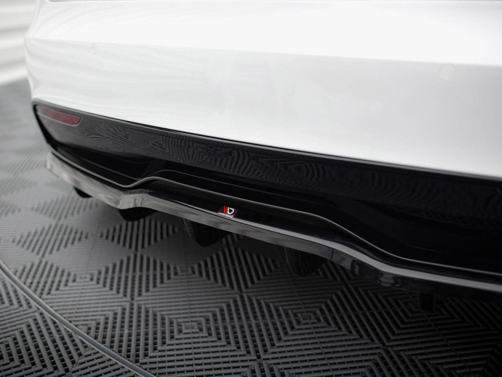 Maxton Design Rear Splitter (Vertical Bars) V.1 Tesla Model S Plaid Mk1 Facelift - TE-MODELS-1F2-PL-RD1G+RD3G - Image 4