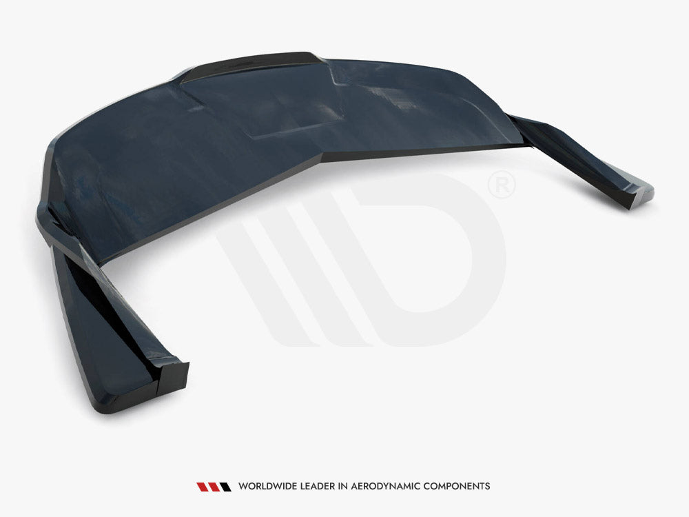 Maxton Design Rear Splitter (Vertical Bars) V.2 Tesla Model S Plaid Mk1 Facelift - TE-MODELS-1F2-PL-RD2G+RD3G - Image 9